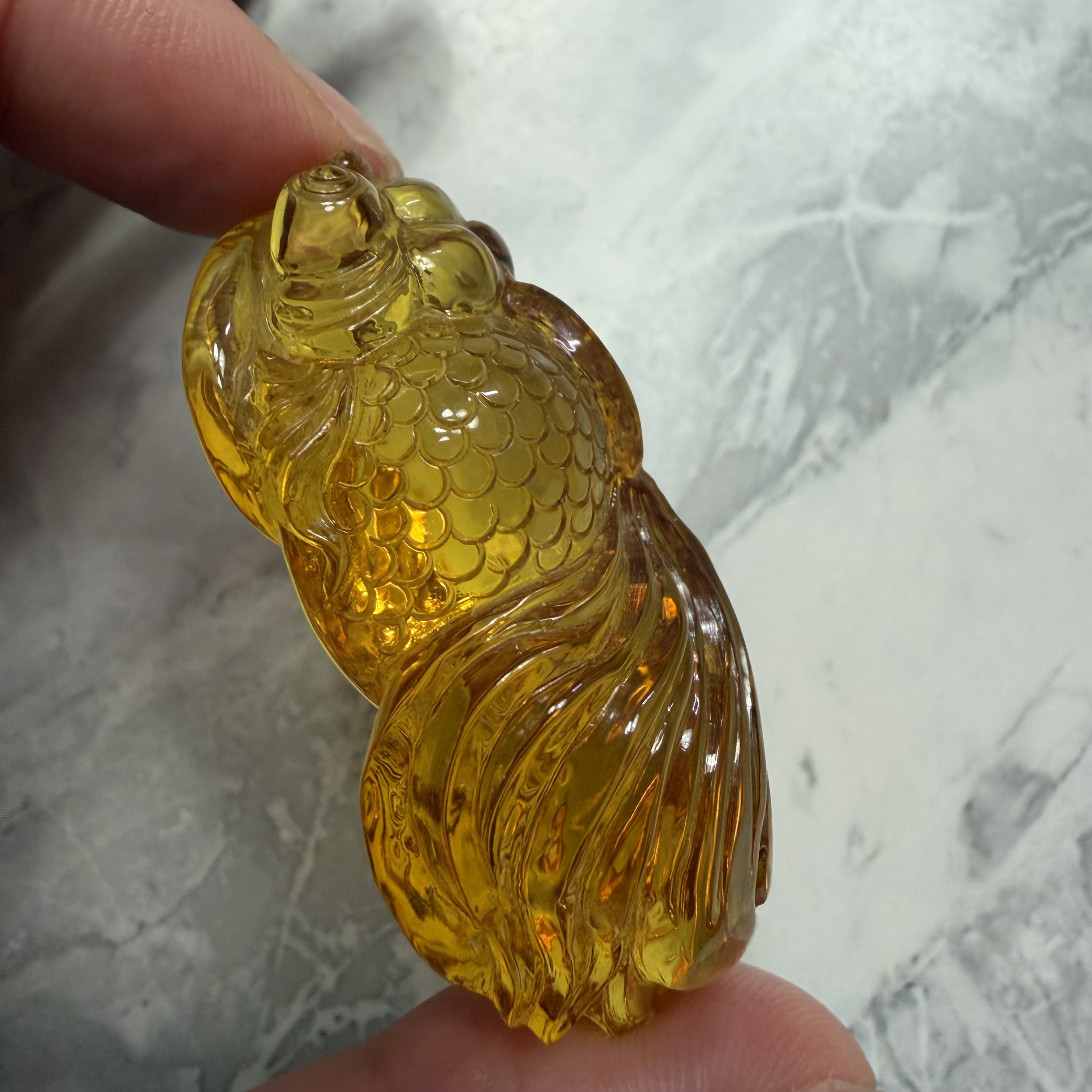［閉店一口價］墨西哥藍珀金玉滿堂年年有餘
