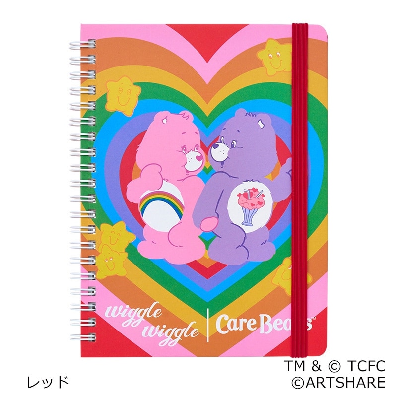 Care Bears 螺旋筆記本- 分享愛與彩虹友誼
