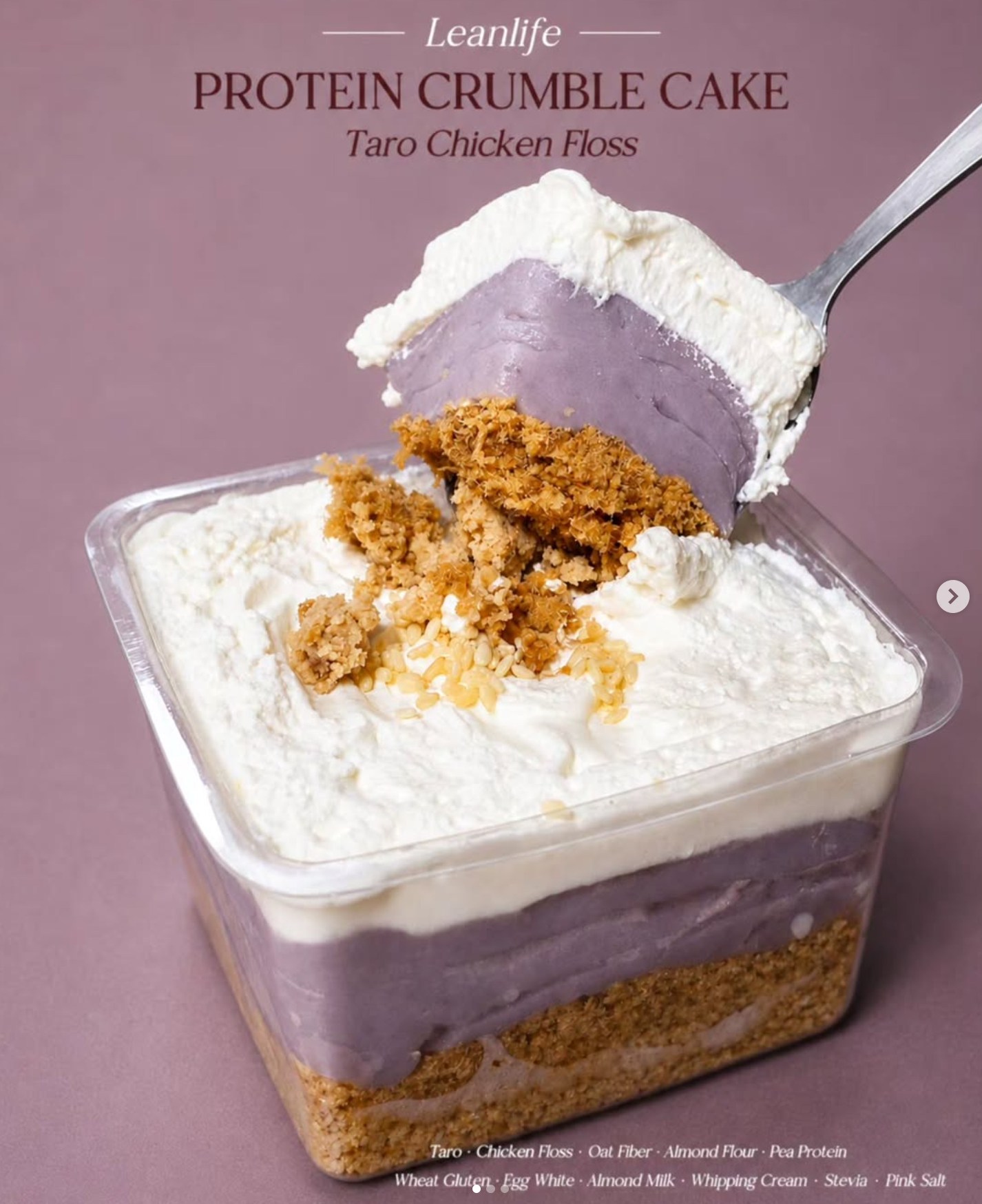 [LL]Protein Crumble Cake