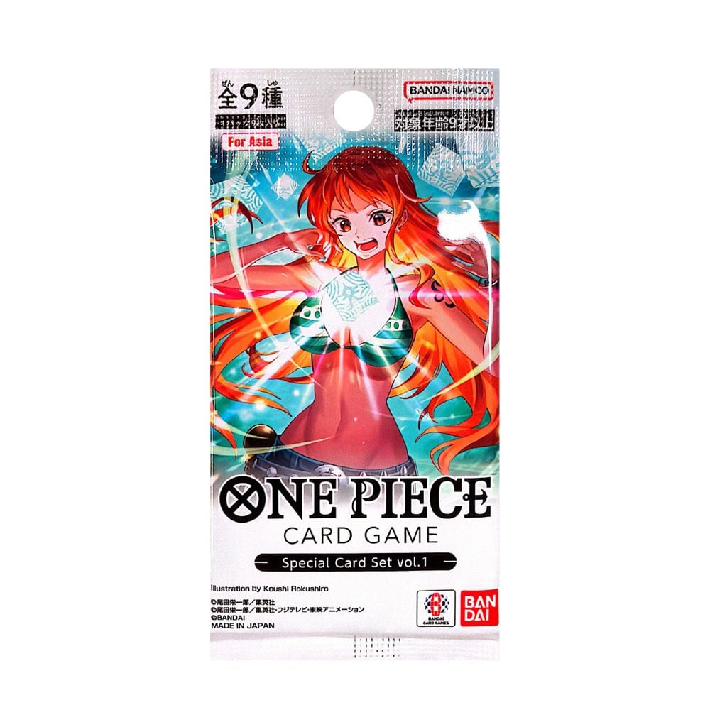 (行版) Bandai One Piece Card Game Special Card Set vol.1 海賊王 卡牌遊戲 特別卡組 第一彈 (1包9張) (1套9款) ［亞洲地區限定產品］
