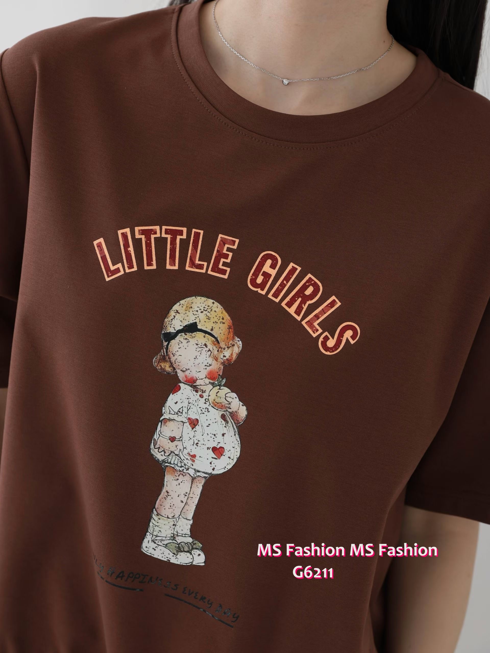 G6211 韓國🇰🇷可愛女仔圖案top