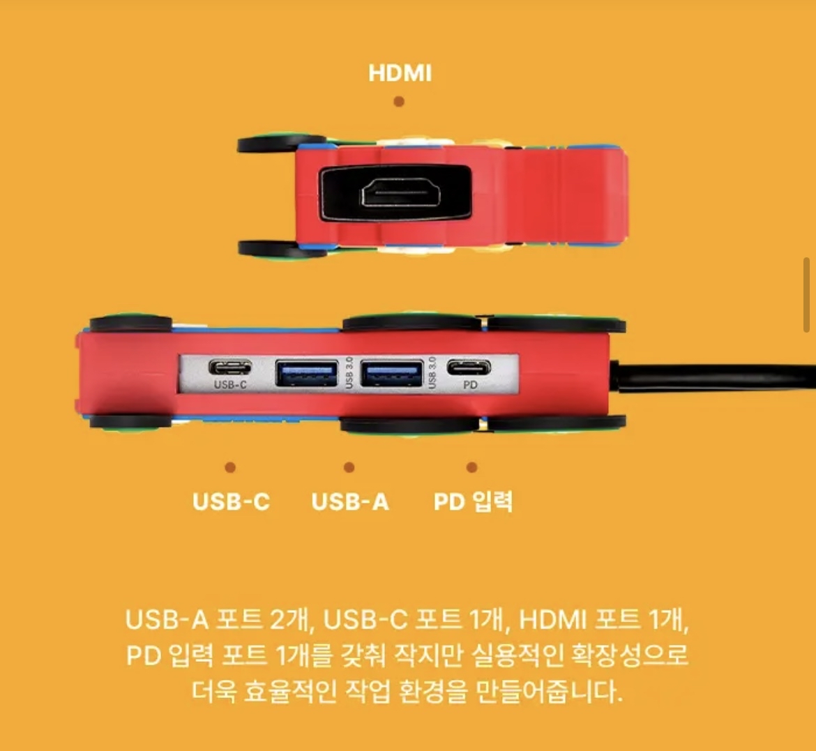 Wiggle Wiggle 5-in-1 多功能轉接器