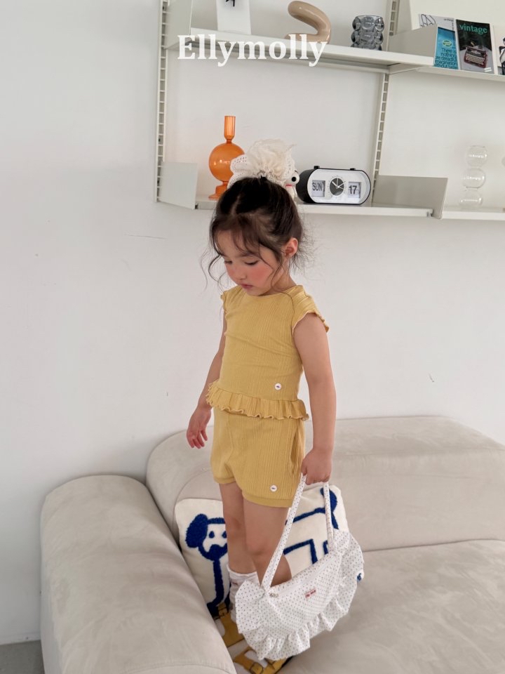 Ellymolly | Top (Green/Pink size 7(100-110)