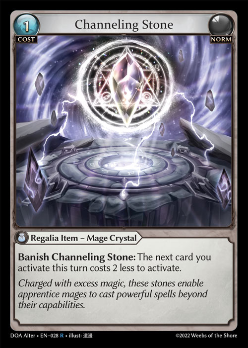 Channeling Stone / DOA-Alter-028 (R)