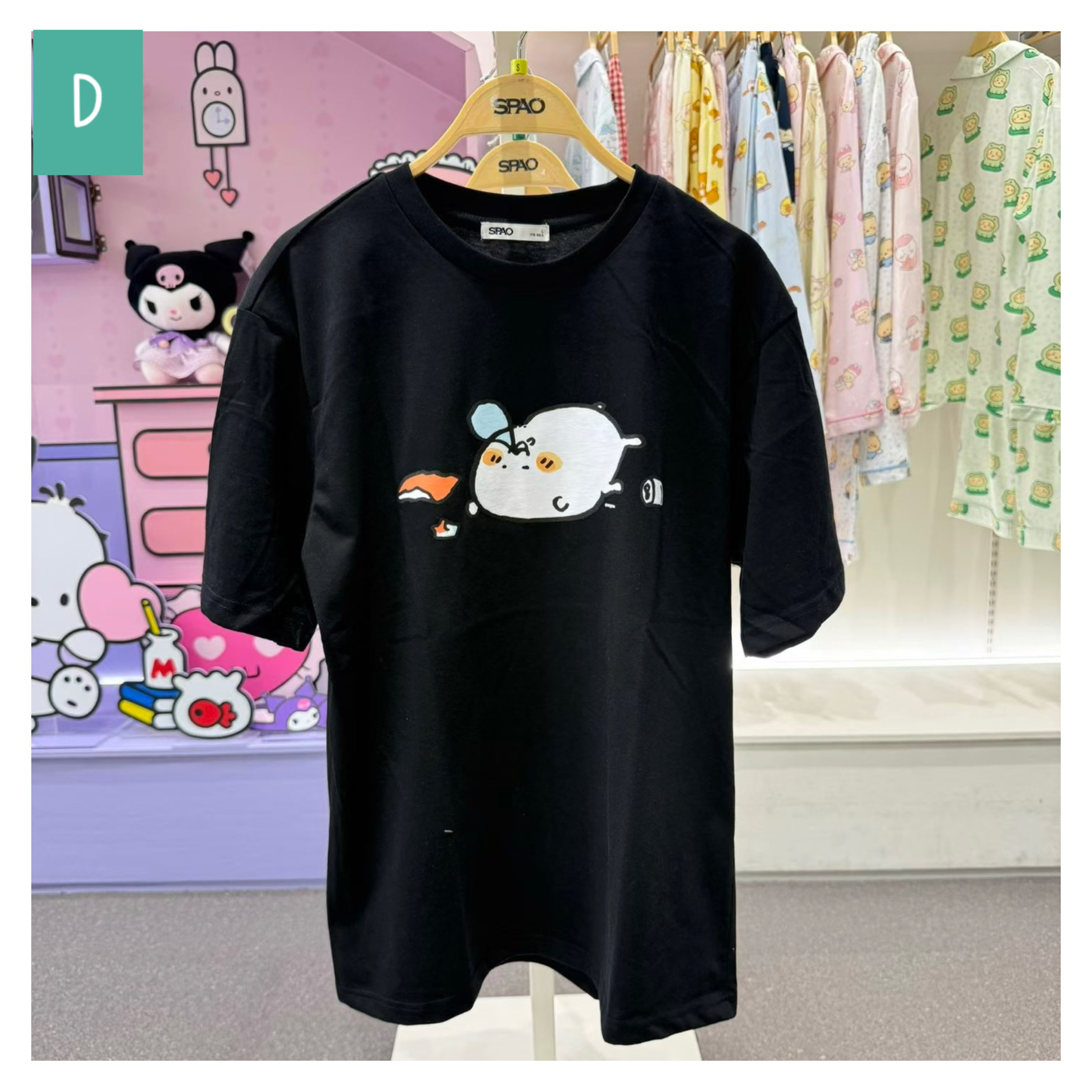 🇰🇷韓國SPAO x 自嘲熊涼感短䄂Tee