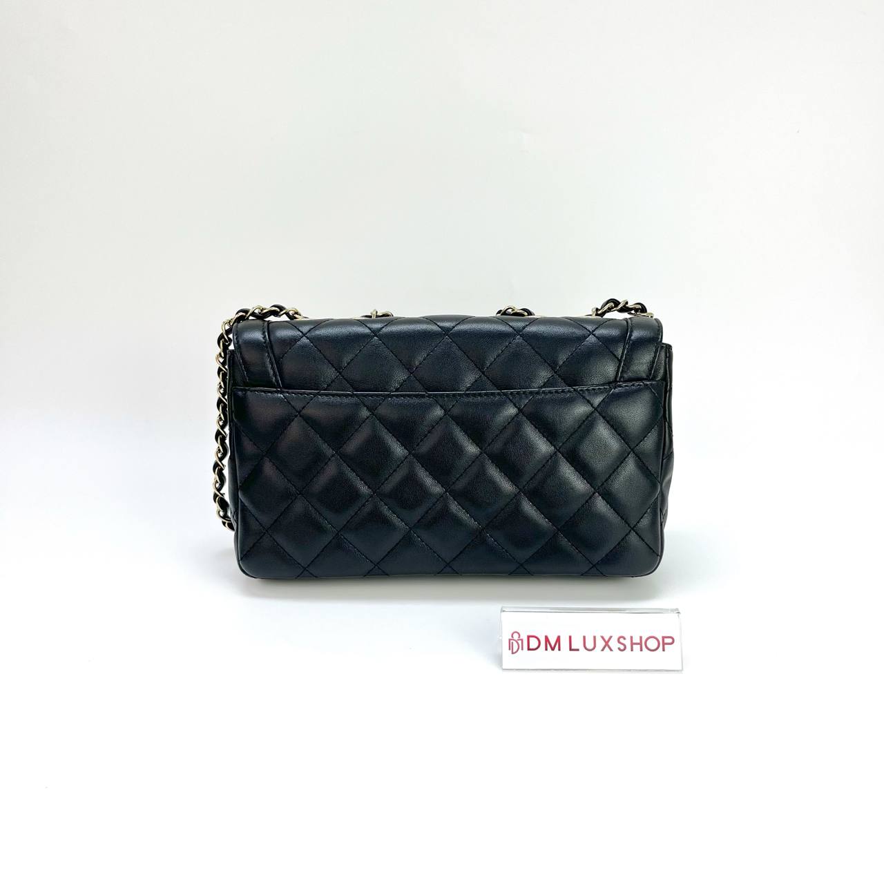 Chanel 24B Flap Bag Black GHW (Microchip)