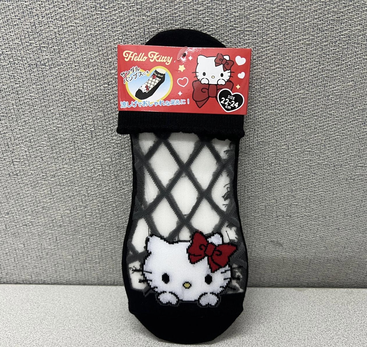 🎌日本直送🎌Sanrio 卡通 成人透視船襪