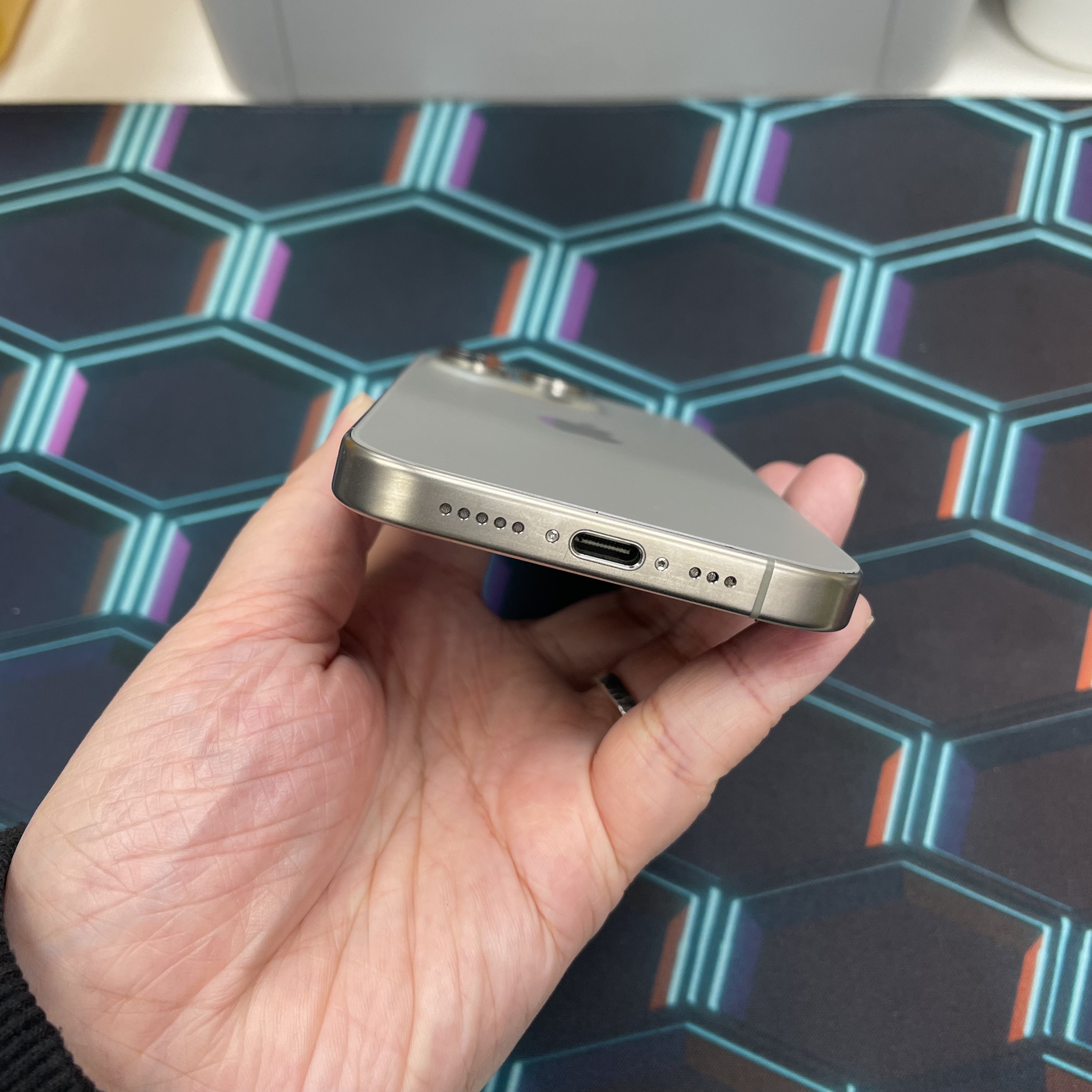 *5287 15 Pro 完美機 128GB 電100 原色 gray