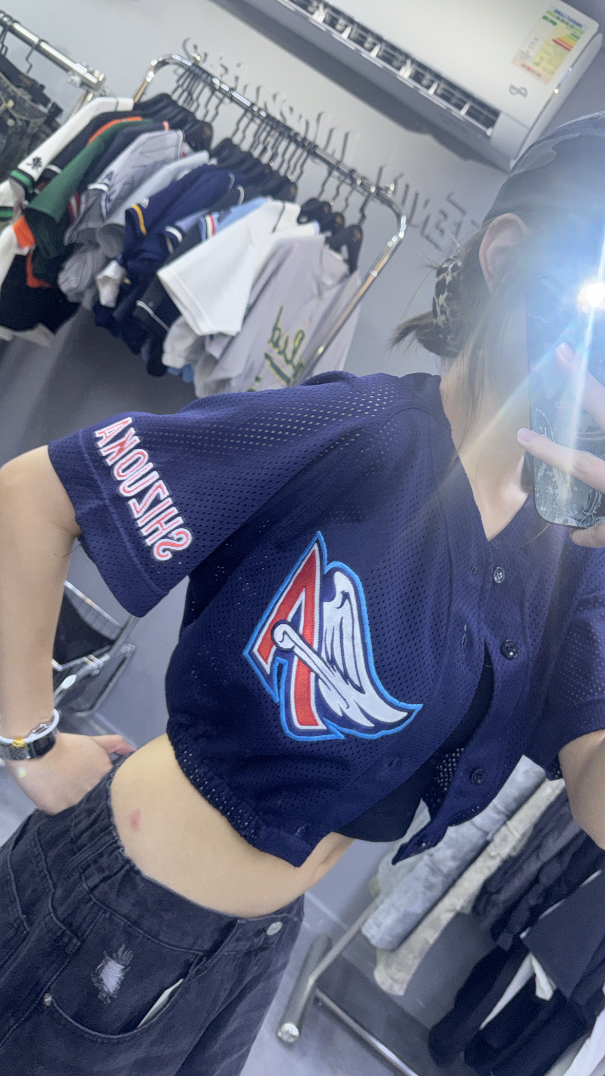 Remake Baseball Crop Top⚾️