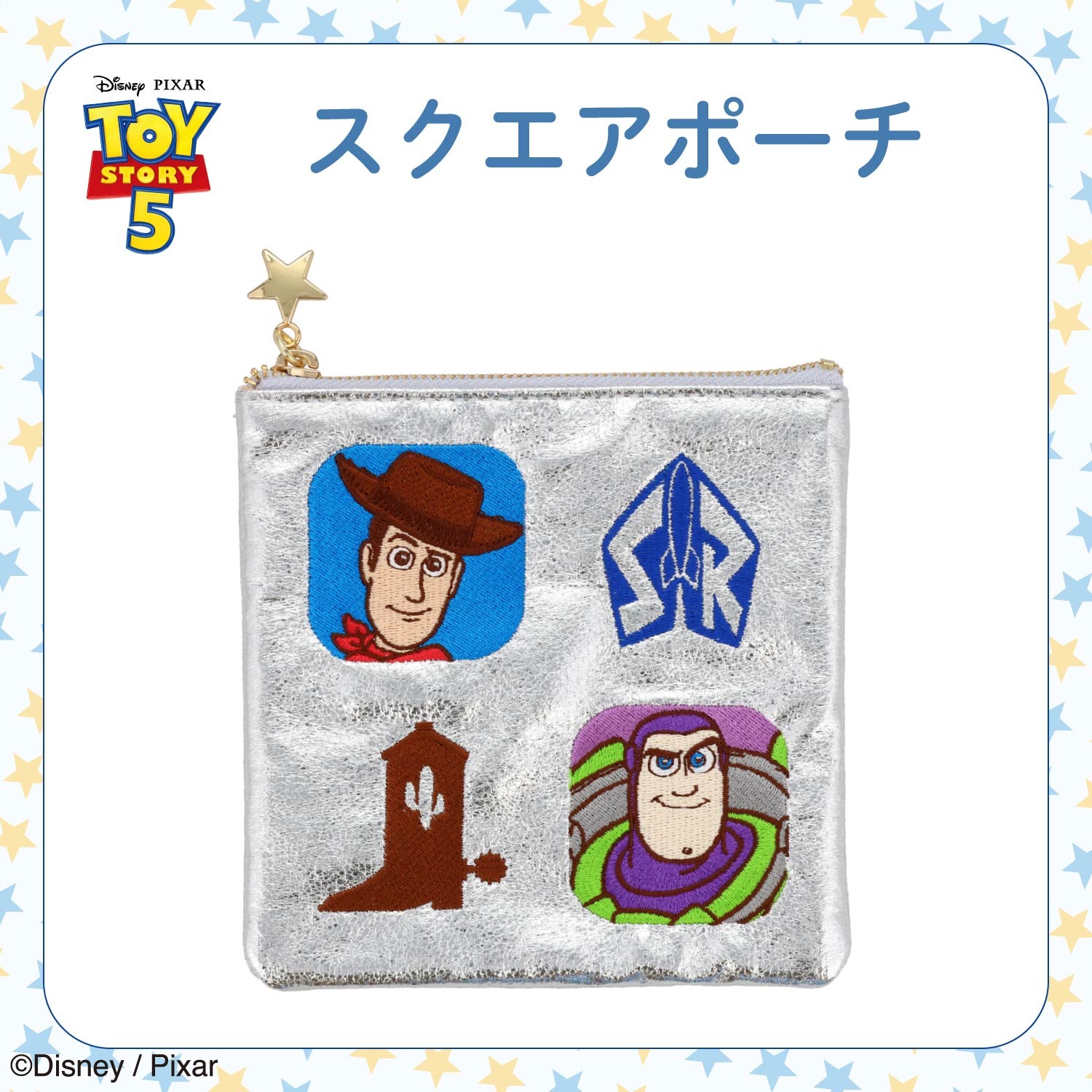 🌸 【預訂】TOYSTORY5 Square Pouch