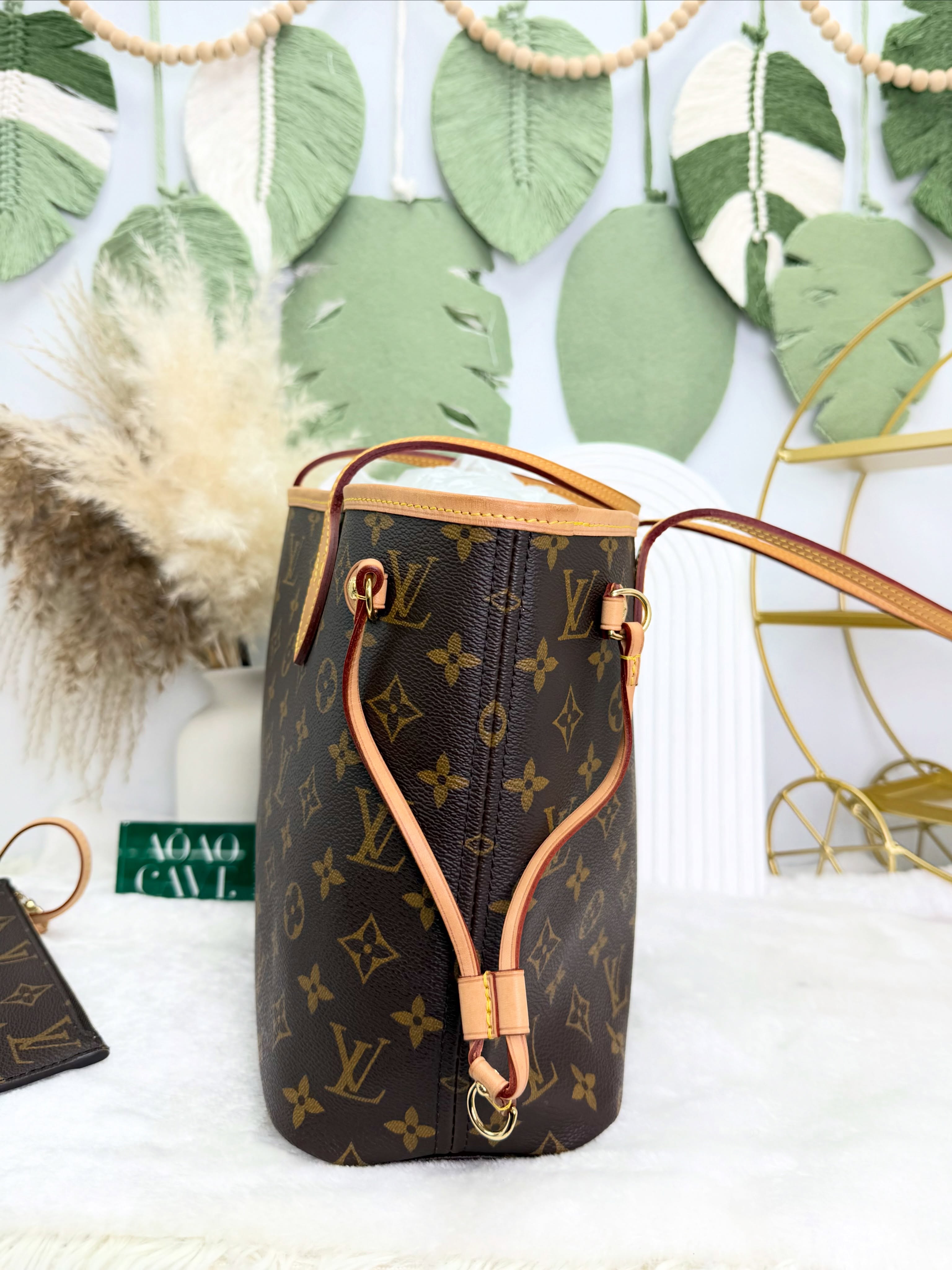 LV👜 PRE OWNED 🛍️老花Neverfull有塵袋 有子袋 晶片款 🤎 