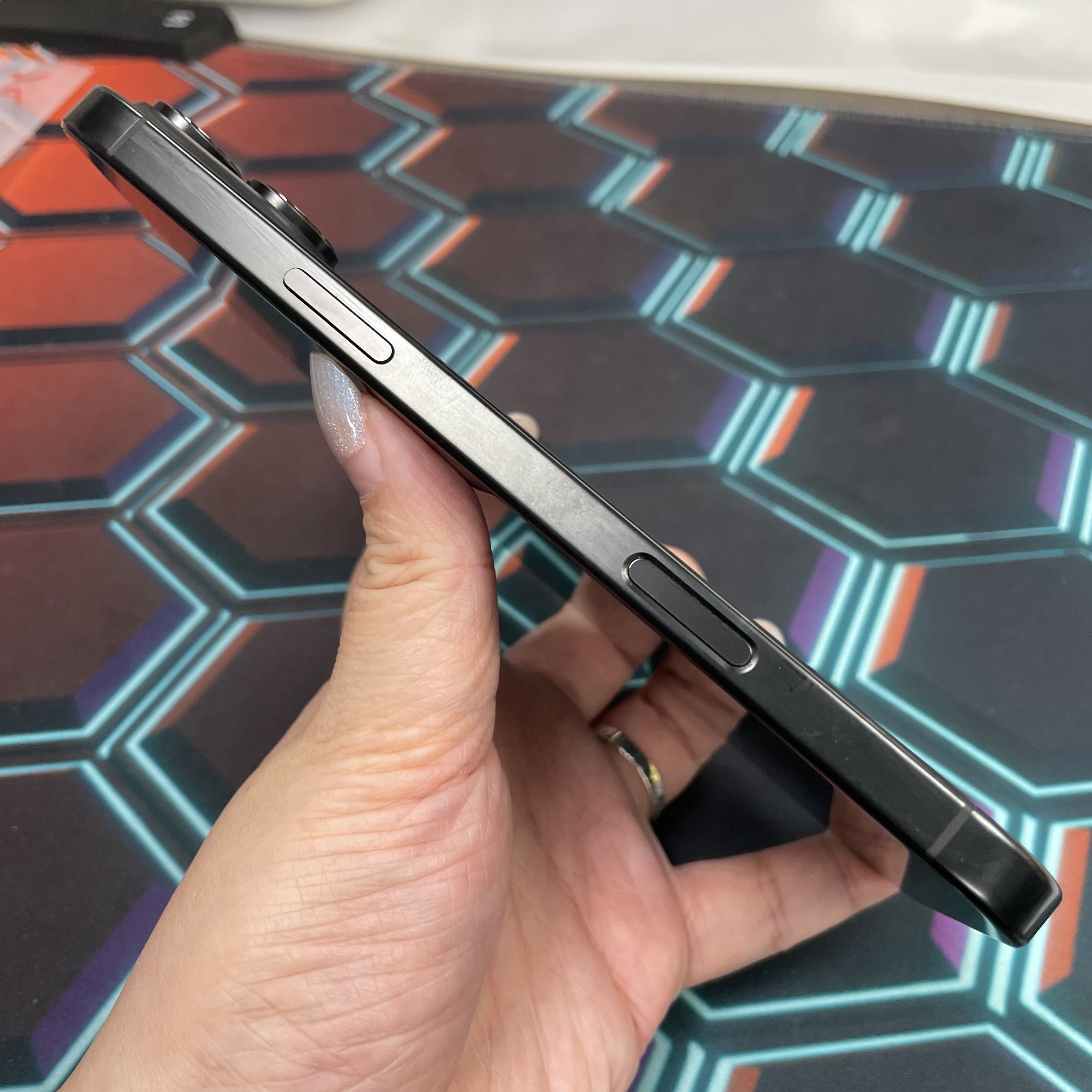 *7578 16 Pro max 完美機 512GB 電88 黑色 black