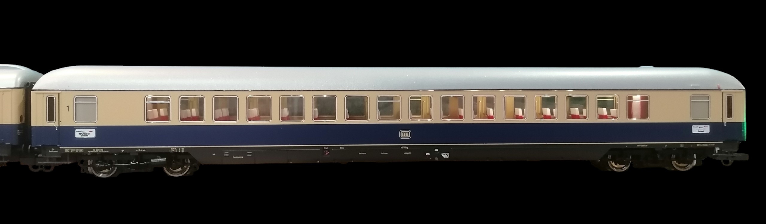 ROCO 74048 HO F-Zug F 21 „Rheinpfeil“ der Deutschen Bundesbahn