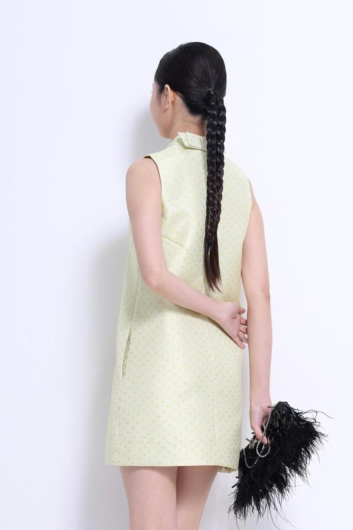 肩膀蝴蝶结🎀连身裙 2140