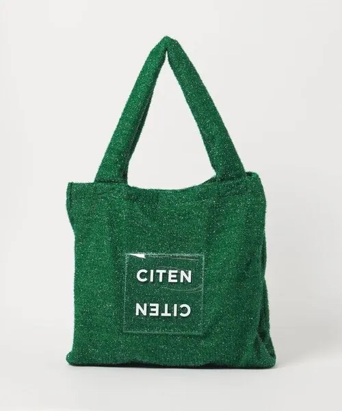 日本直送CITEN Sparkling Clear Logo Tote Bag