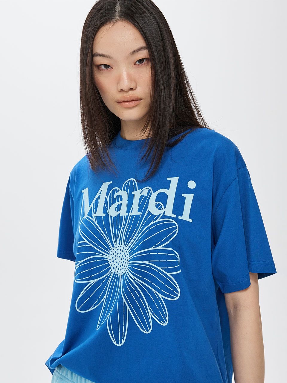 *🇰🇷韓國直送Mardi Mercredi🇰🇷🆕2026年最最新顏色TSHIRT FLOWERMARDI DUO短袖T恤折扣優惠🈹靚😍紫色控😍*