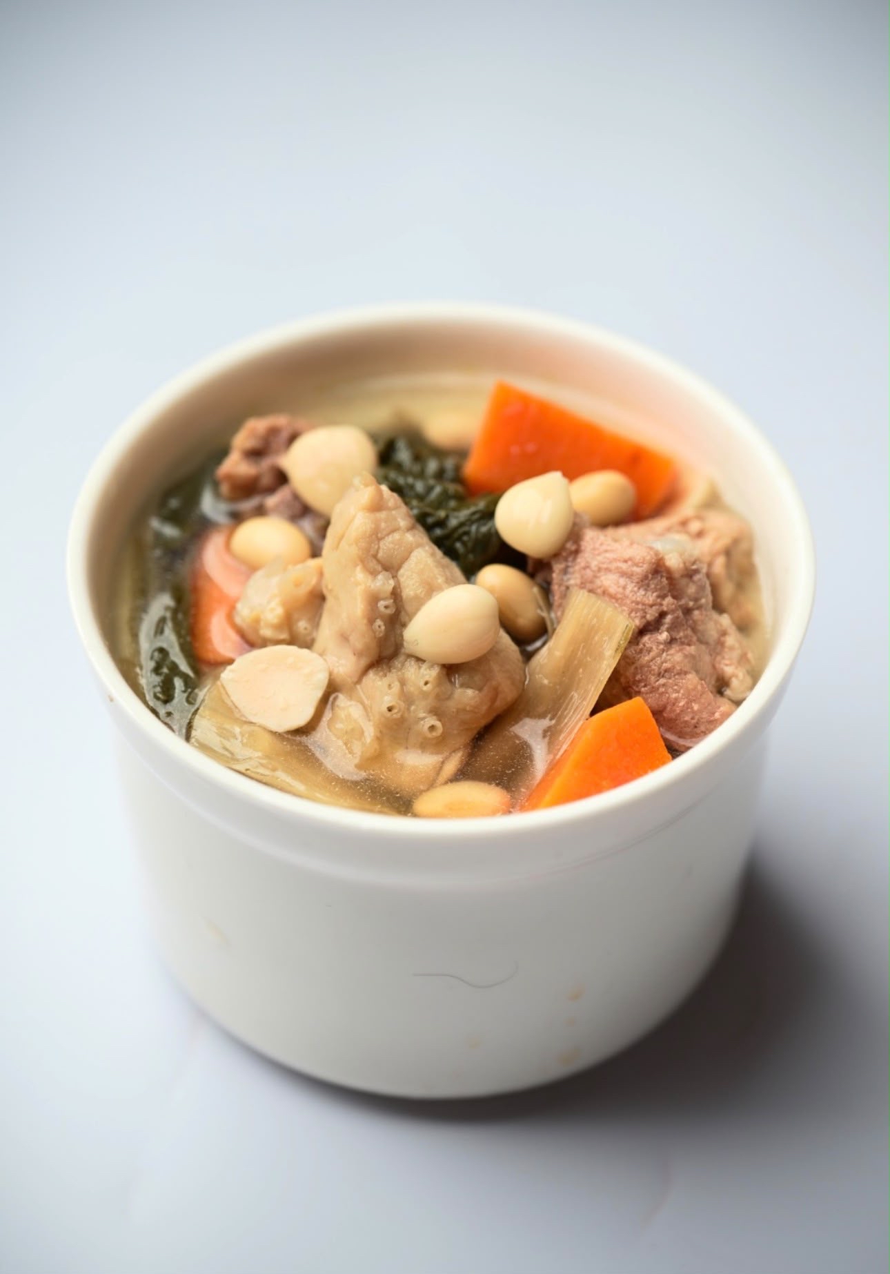 足料燉湯菜乾豬肺湯（300g）