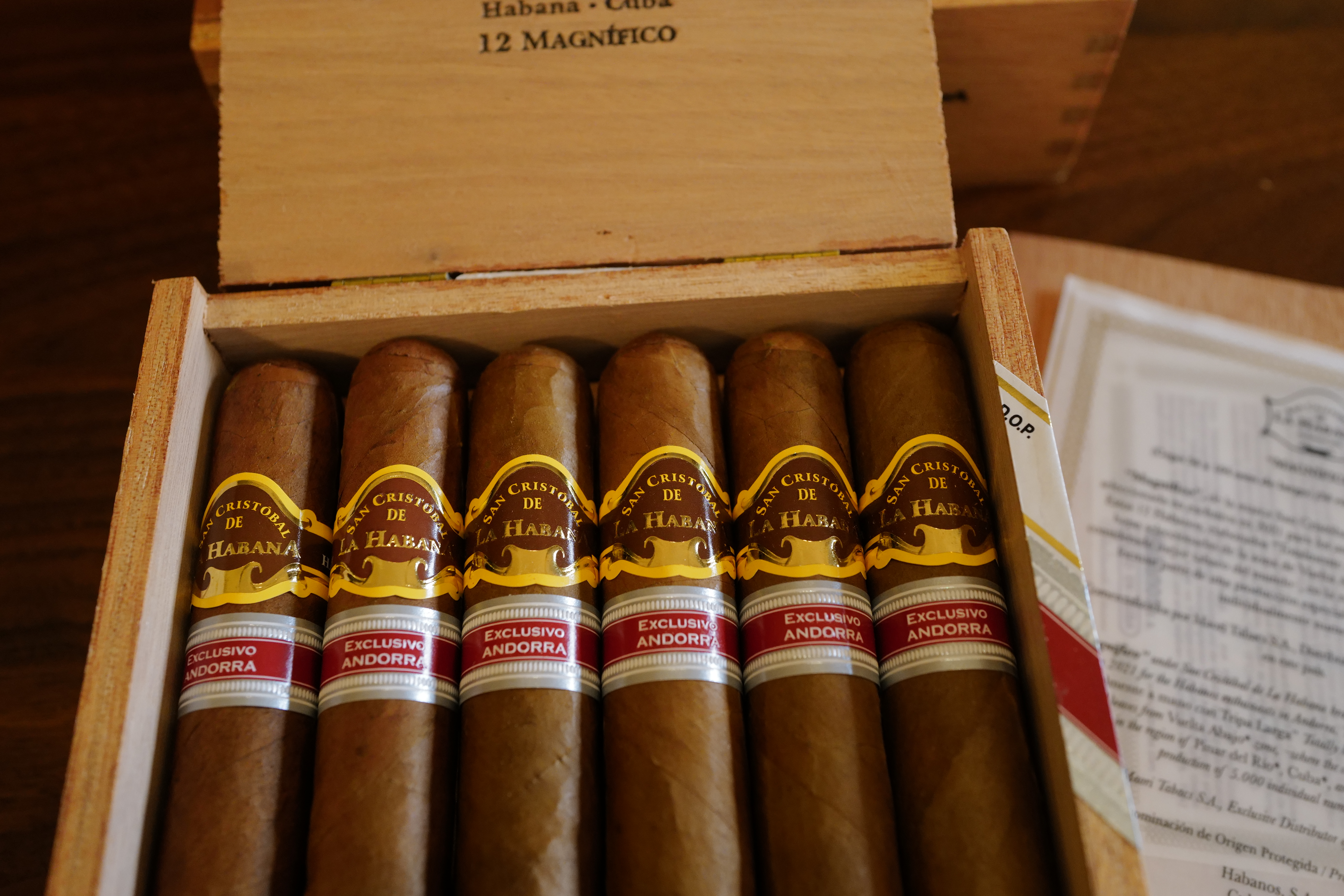 San Cristóbal de la Habana Magnificos Edición Regional Andorra (聖克里斯多 宏偉 安道爾地區限定版) 