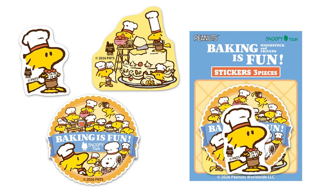 🌸 【預訂】Sticker Set - BAKING IS FUN! ~Baking cakes is fun!