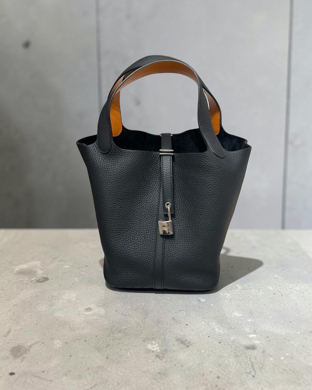 Hermes picotin 22, Stamp A 黑色銀扣 100%Authentic,Unused ✅key lock ✅dust bag ✅box