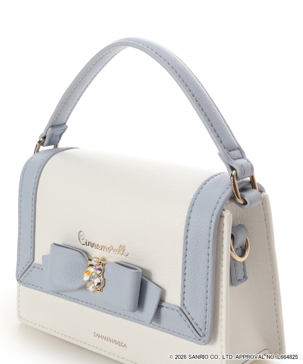 🌸 【預訂】Cinnamoroll Mini Shoulder Bag - SAMANTHAVEGA x Sanrio Summer Collection