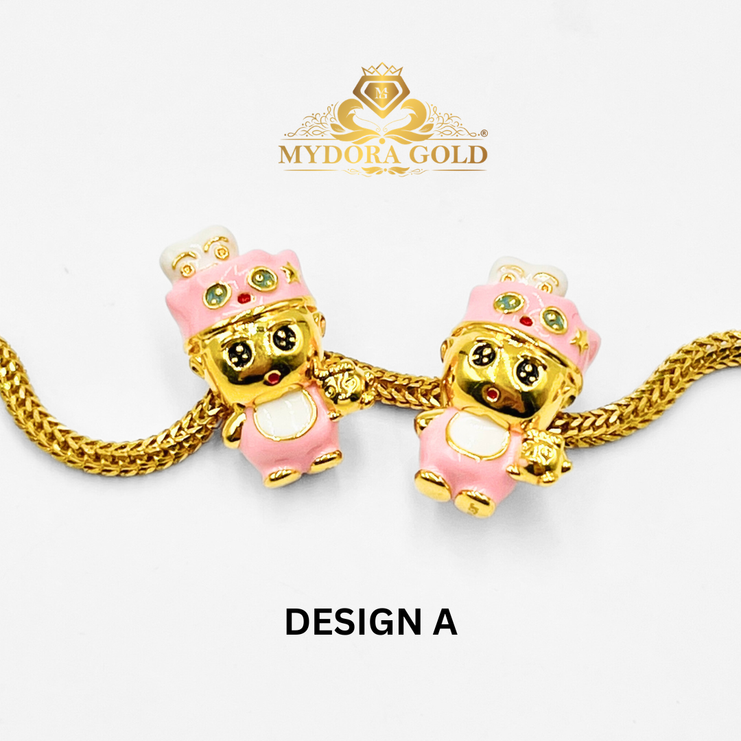 MYDORA Charm Bead Dragon G Series (5G) l EMAS 916/22K