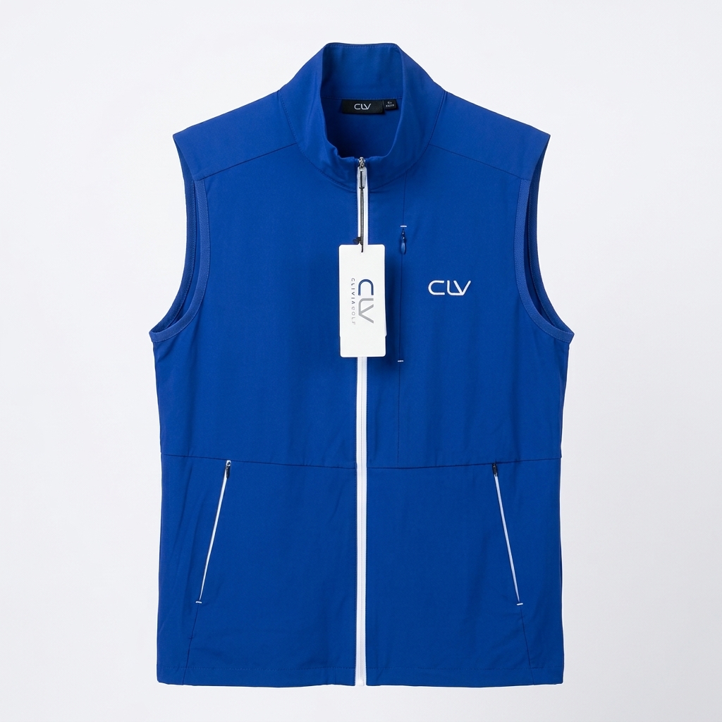 CLV MENS WINDPROOF GOLF VEST 男士防風高爾夫背心