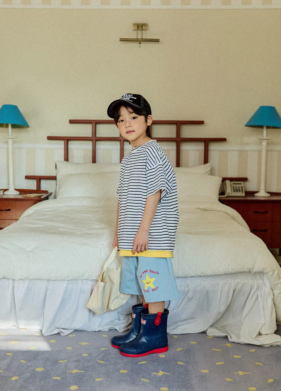 閃亮星星五分短褲 2色