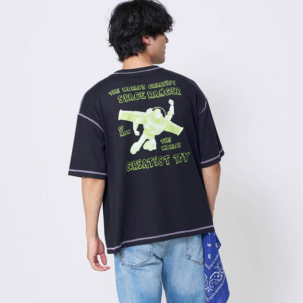 🆕【⭐訂購⭐】🇯🇵日本直送🌀#ToyStory #玩具總動員 #情侶裝 撞色車線 短袖 tee［3款選］🌀[ELFA-0208][260728]