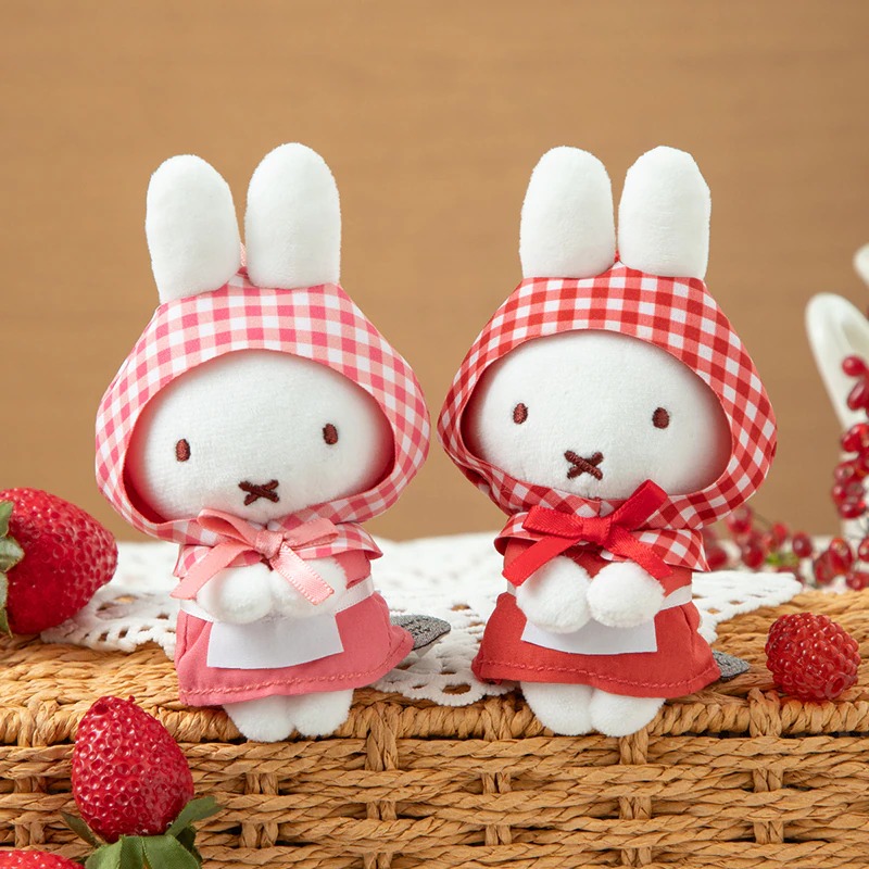 Takara Tomy ARTS Miffy Chokkori感謝系列 毛絨公仔掛飾