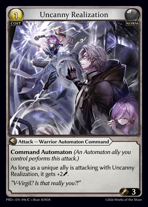 Uncanny Realization / PRD-096 (C)