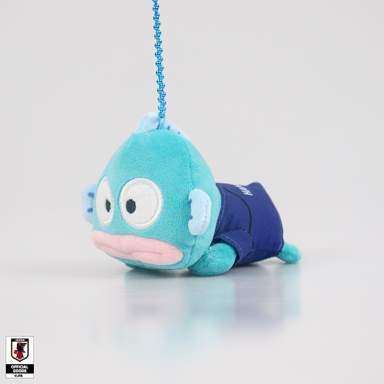 🌸 【預訂】Hangyodon 公仔掛飾(趴) - Sanrio x Japan National Football Team Ver. 2026