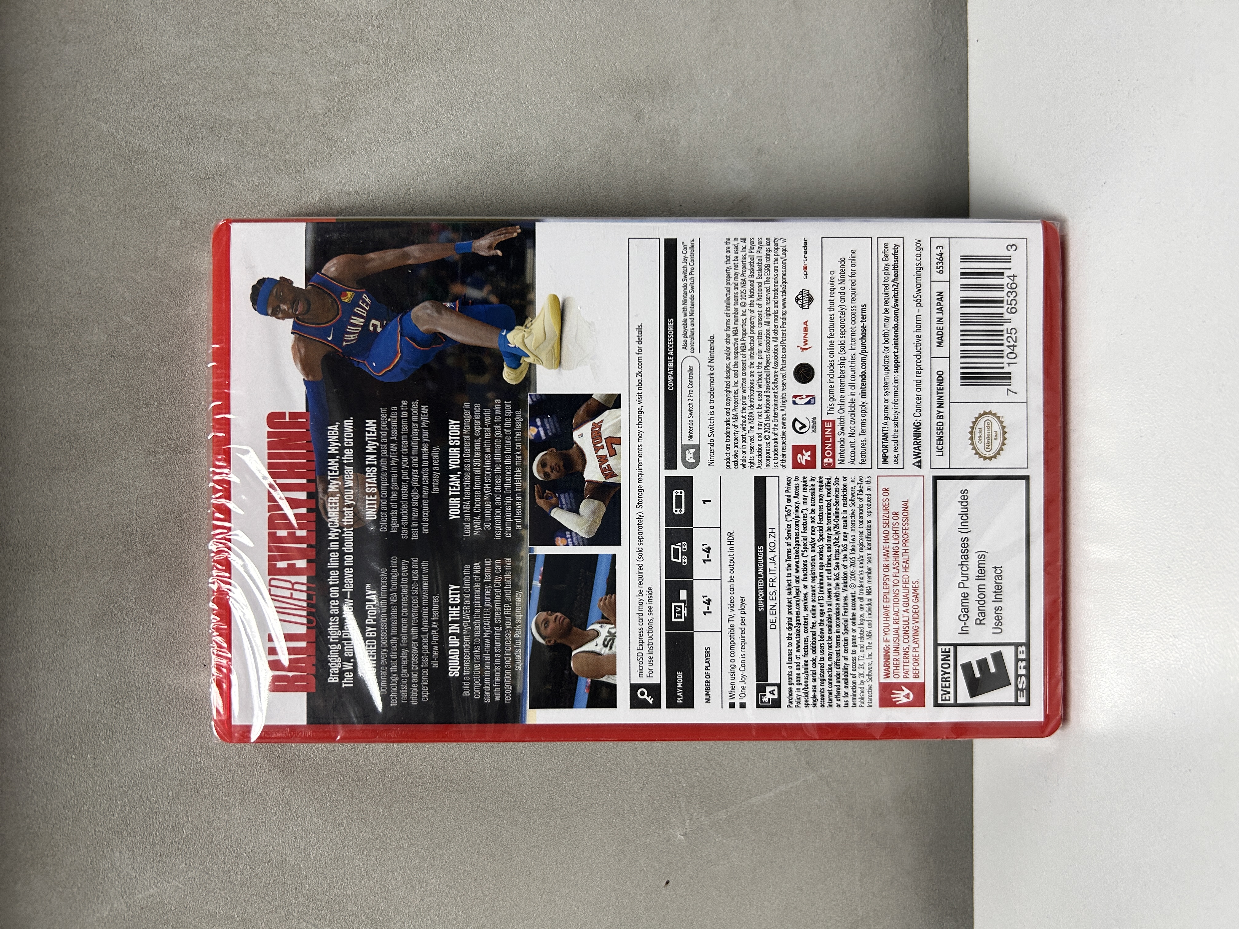 【香港行貨】Nintendo Switch 2  NBA 2K26