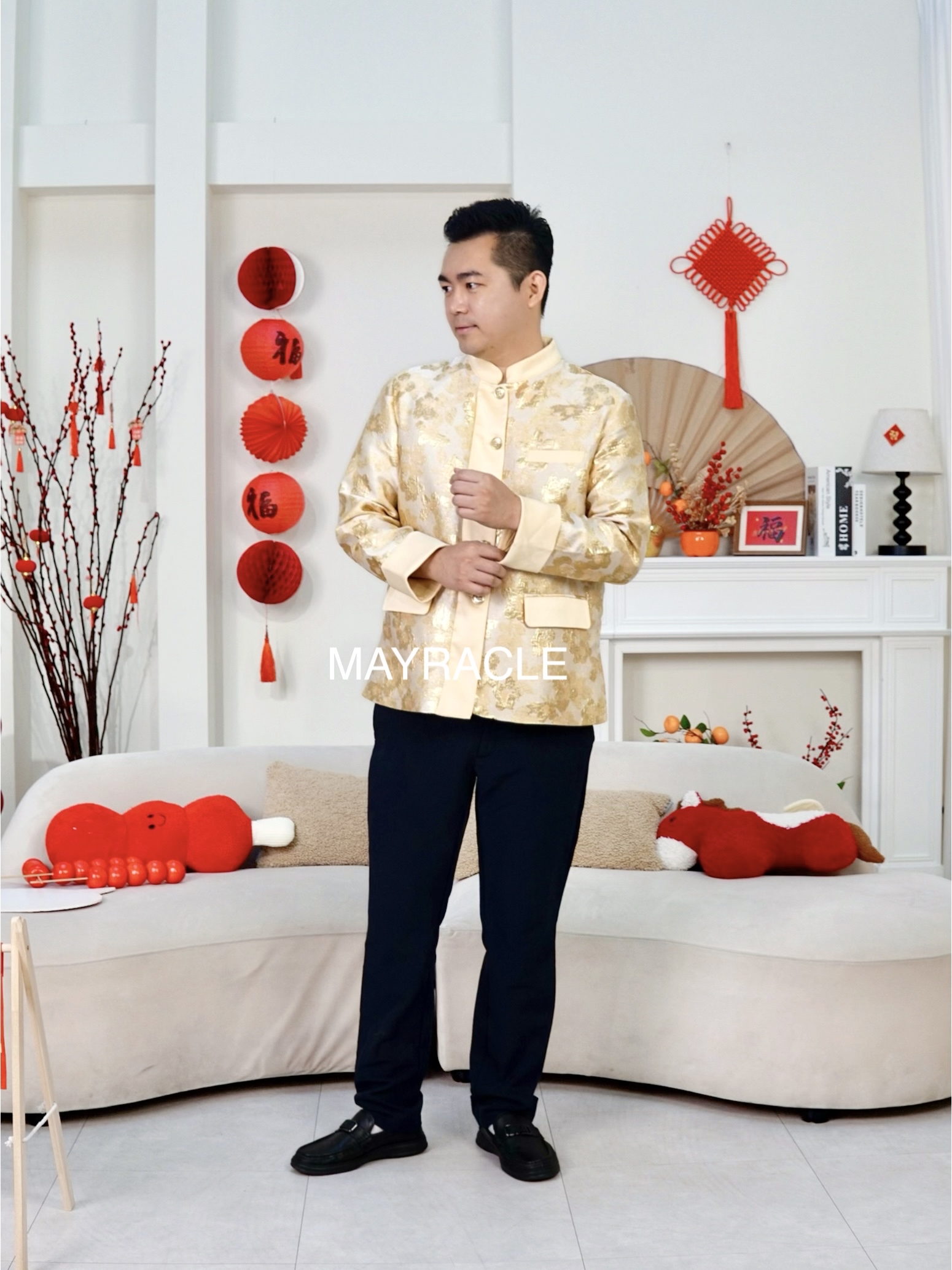 [PRE-ORDER] CNY 2027 Wang (旺) Men Shirt