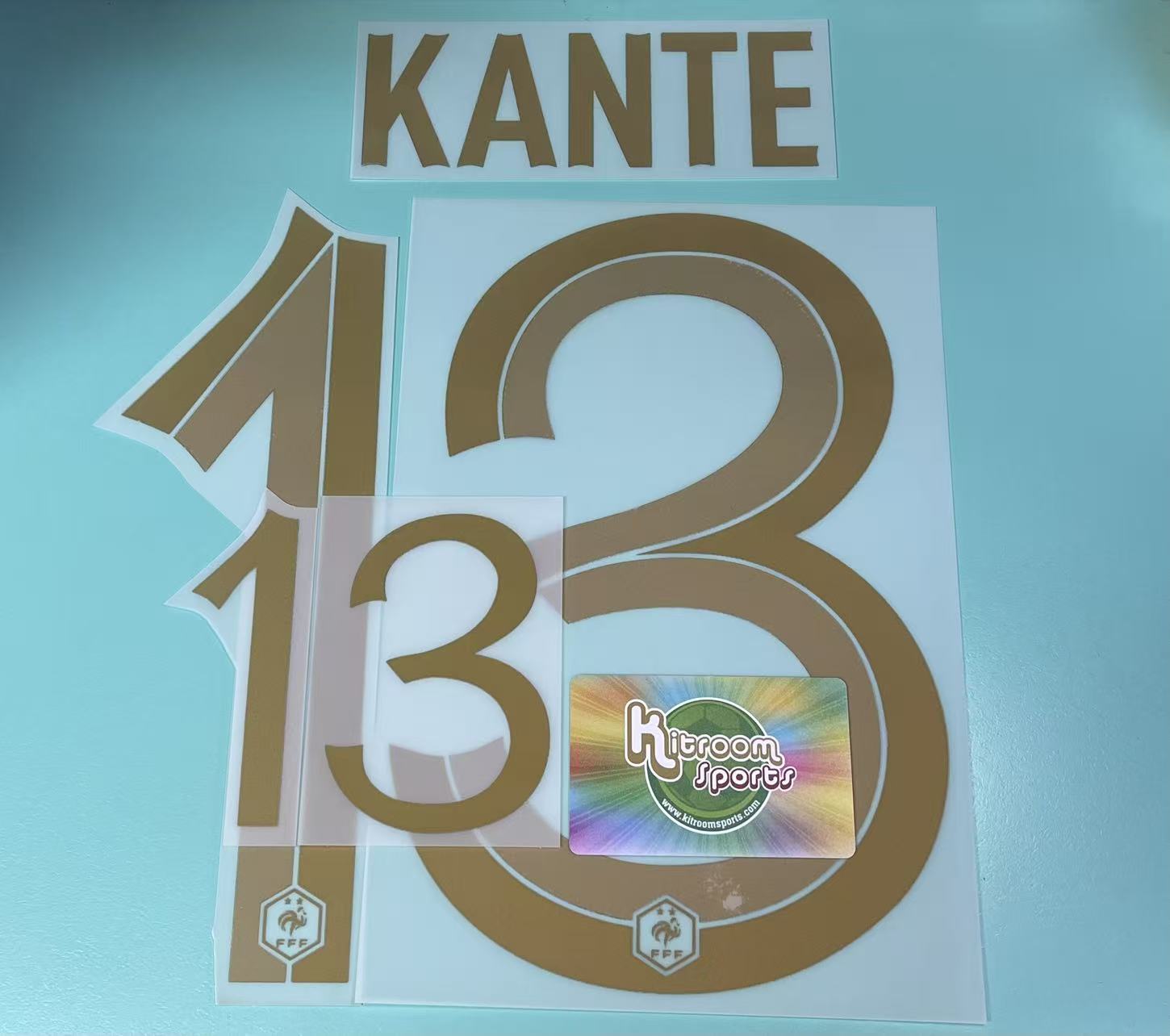 2022 France Home Nameset #13 Kante