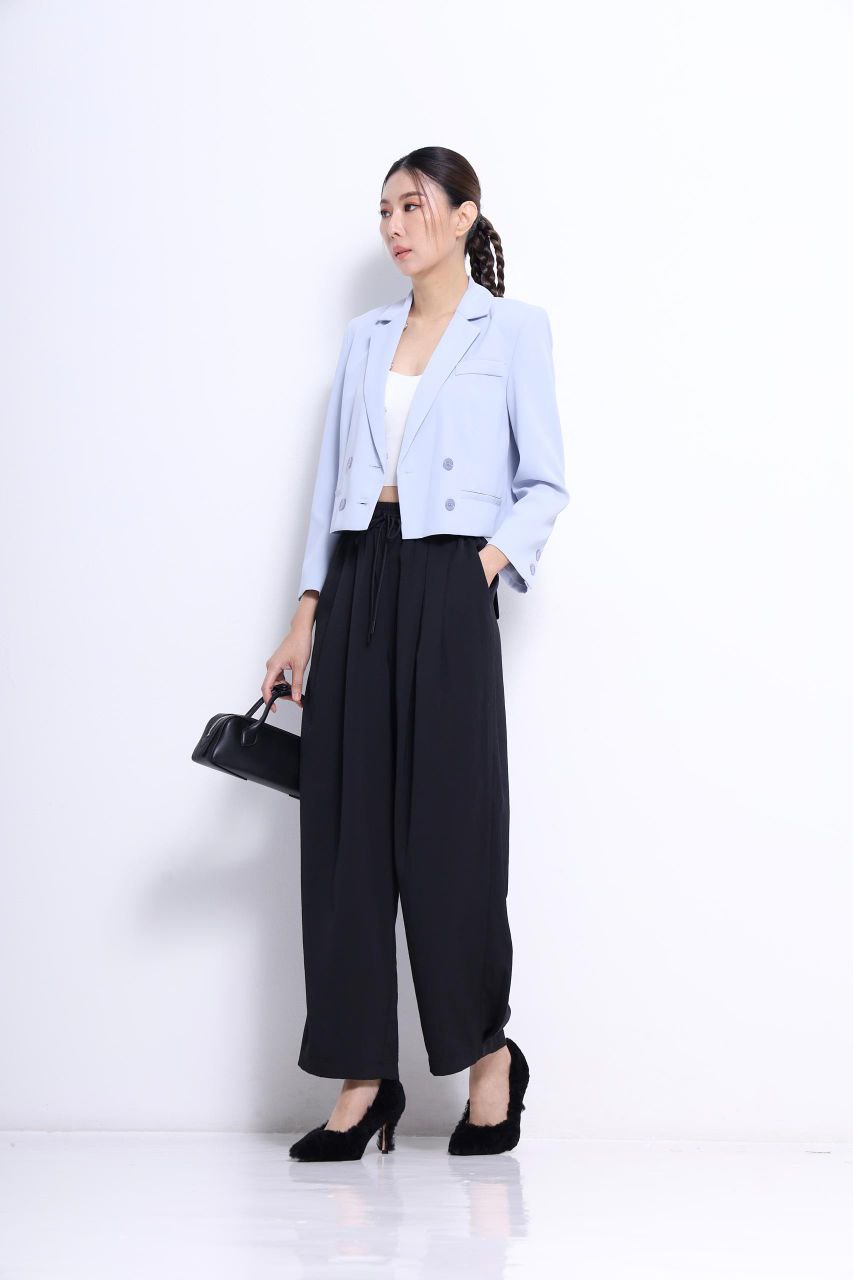 塑胶头长裤 1589