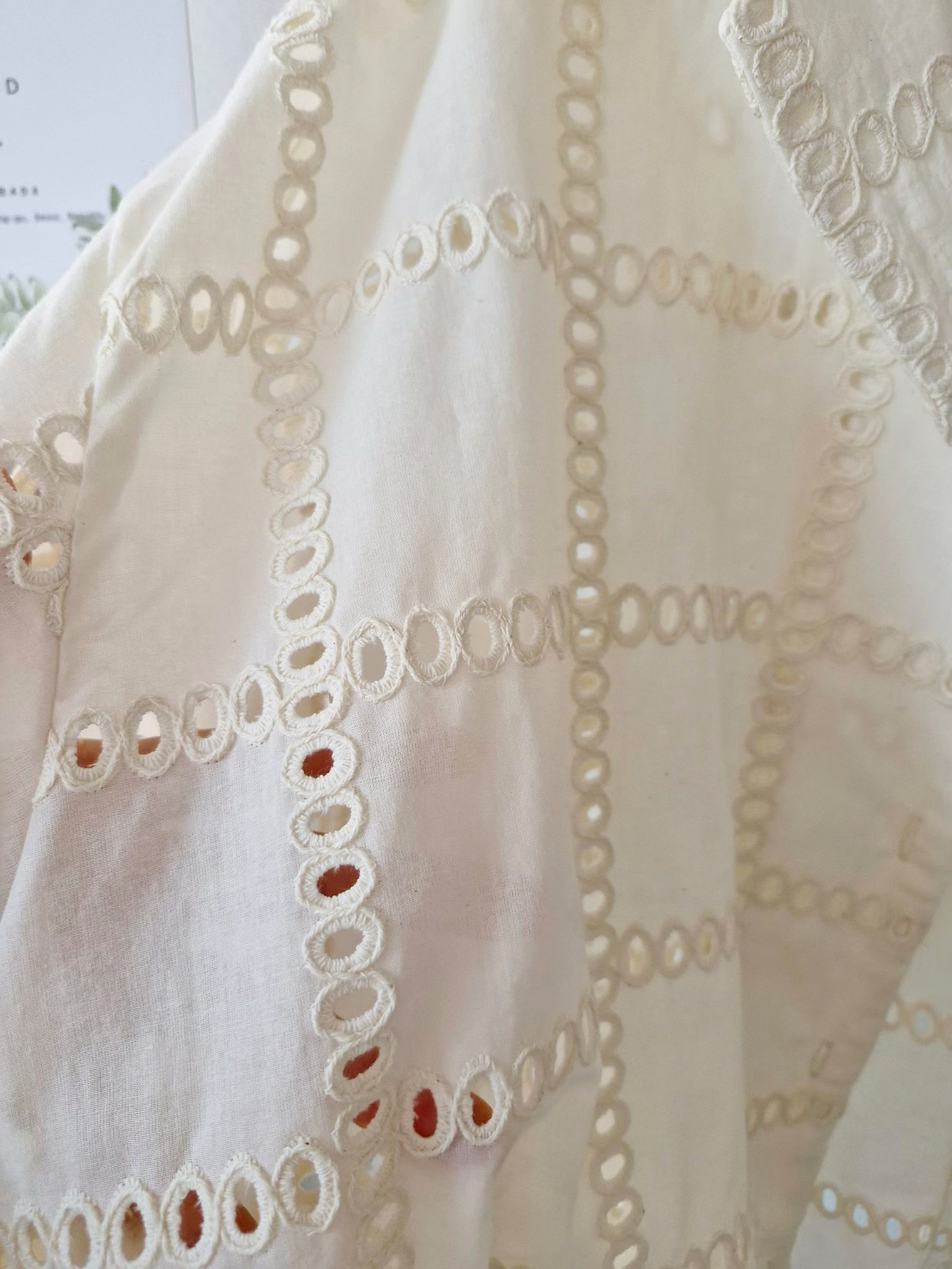 日系鑲空格紋Top/外套