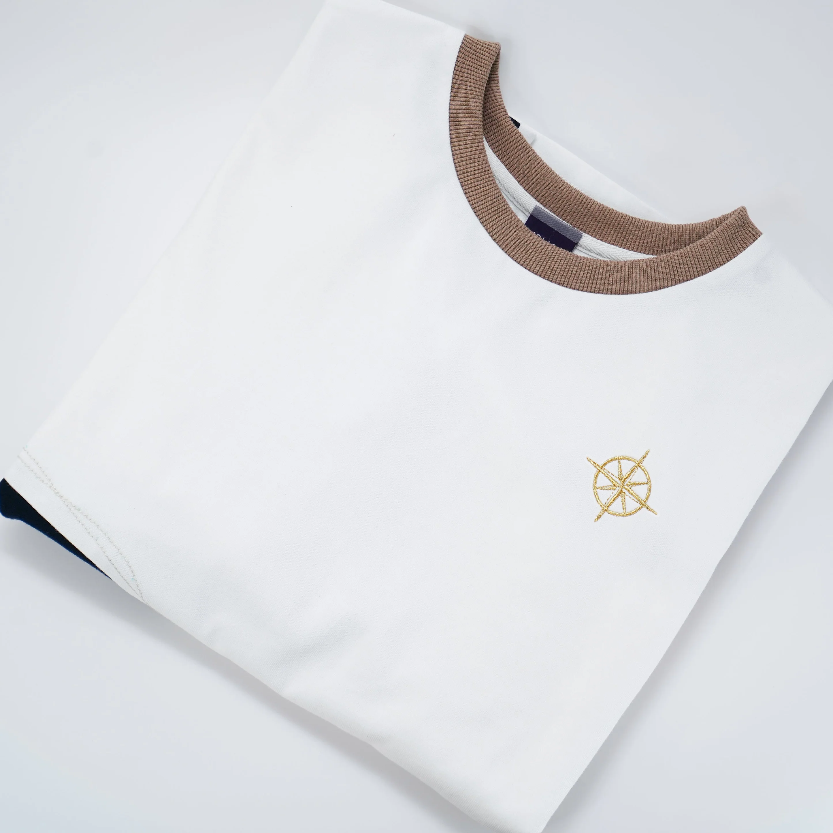 MOMOJI Antibes Tee (2-French Riveria Blue) | Hooman (Adult/Kids)