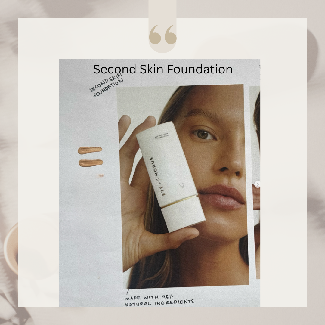 EYE OF HORUS Second Skin Foundation 原生肌透光粉底液 SPF25+ 50ml