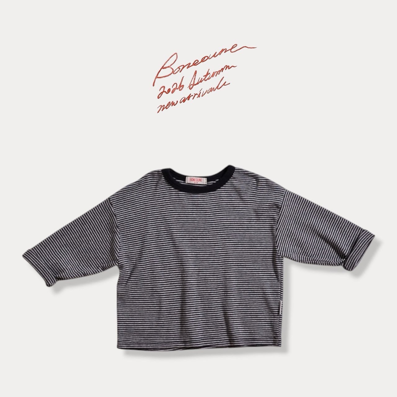 Boneoune | Autumn Stripe Tee