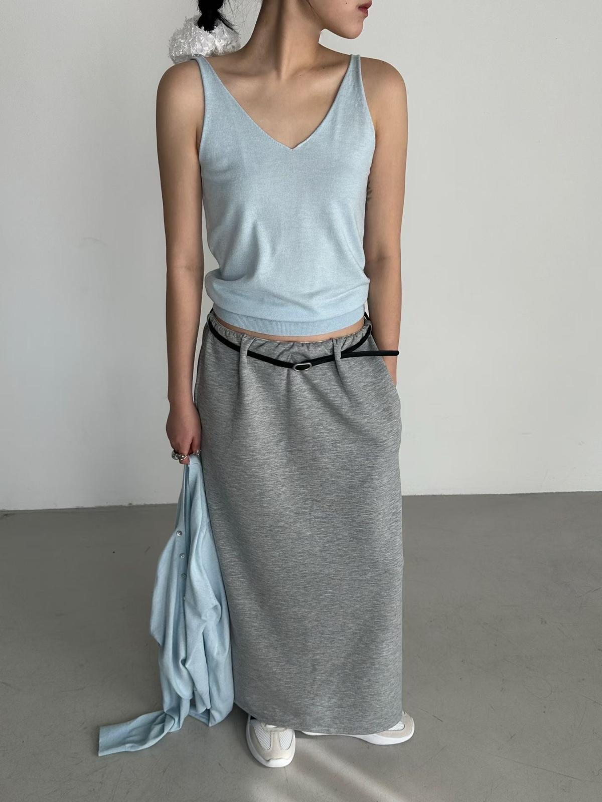 G22 幼Belt 棉質裙Set