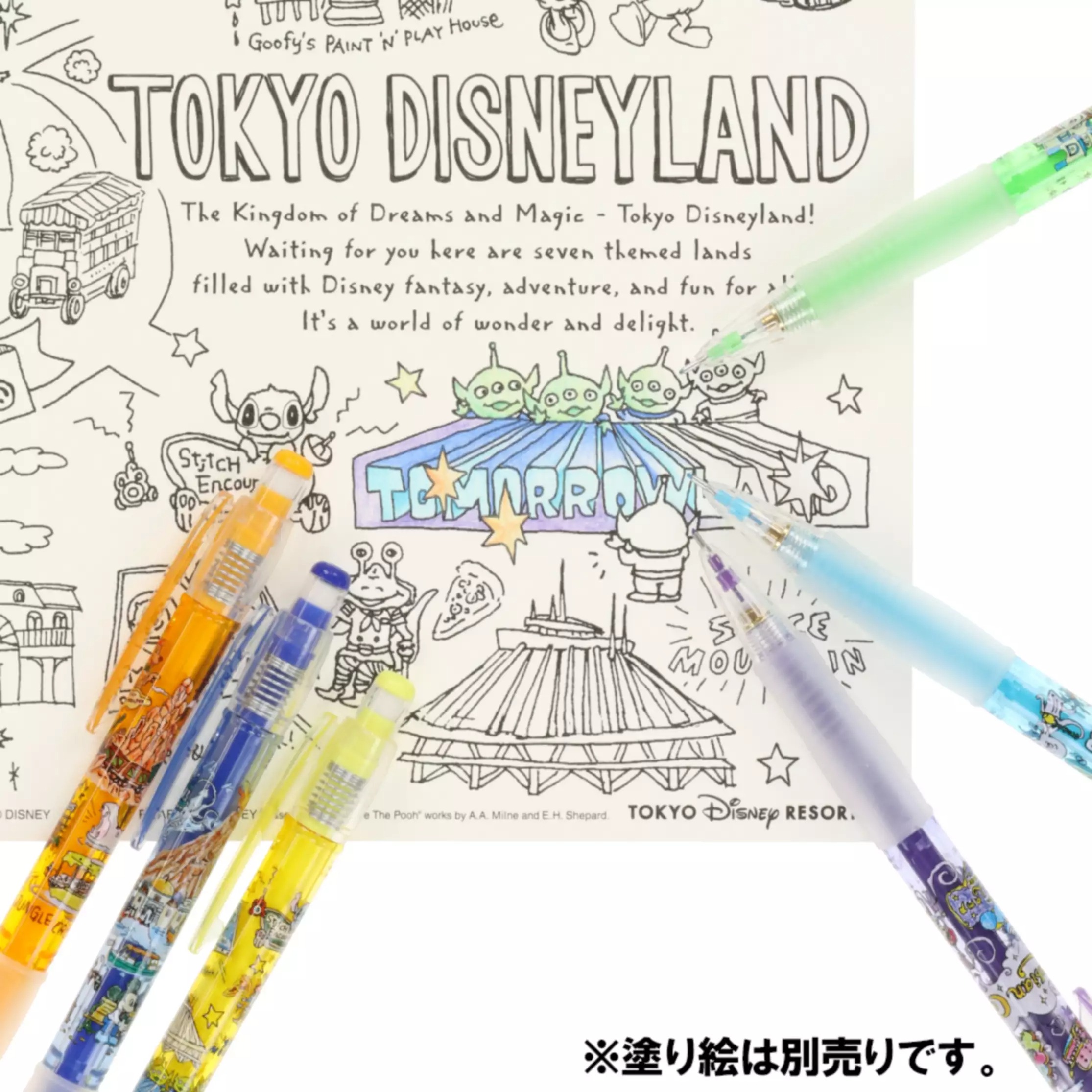 現貨｜【日本 Disney Store 限定】 一套8枝 Mickey & Friends 米奇與朋友 日本製 Pilot Color ENO 0.7mm 顏色 鉛芯筆 (077041)