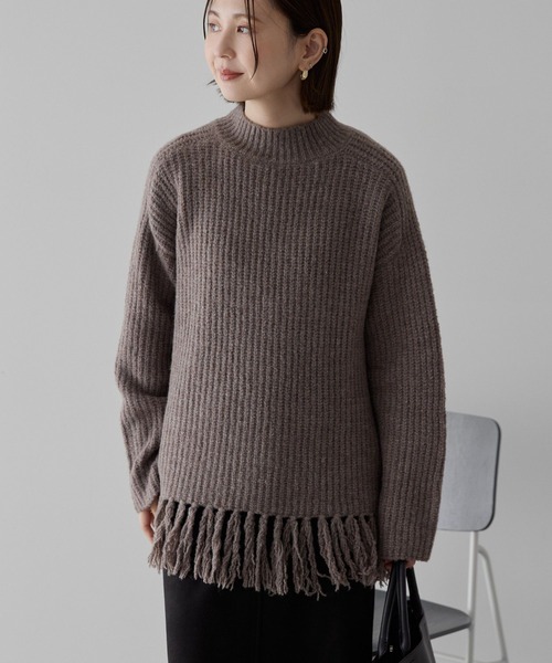 流蘇慵懶感冷衫