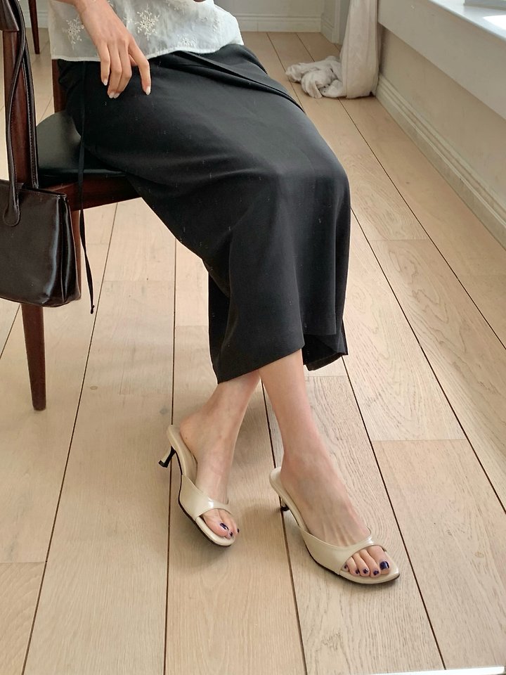 Open-toe Kitten Heels (3 colors)