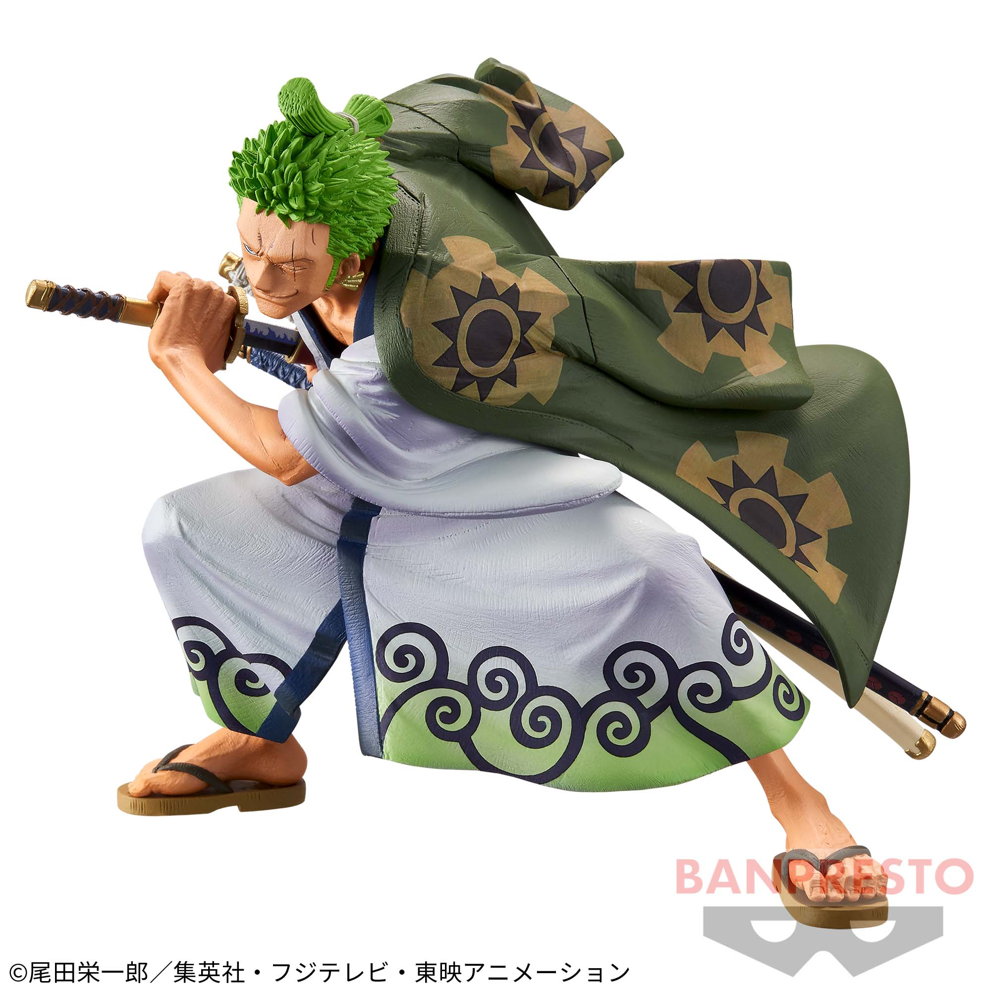Banpresto, King of Artist (KOA) Figure: One Piece, Roronoa Zoro, Wanokuni 海賊王 羅羅亞·索隆 (和之國版)