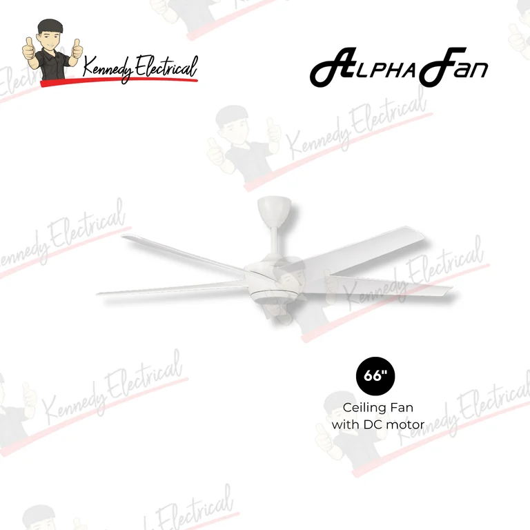 Alpha 66" Amaze AC Motor ABS Ceiling Fan (AMAZE-5B)