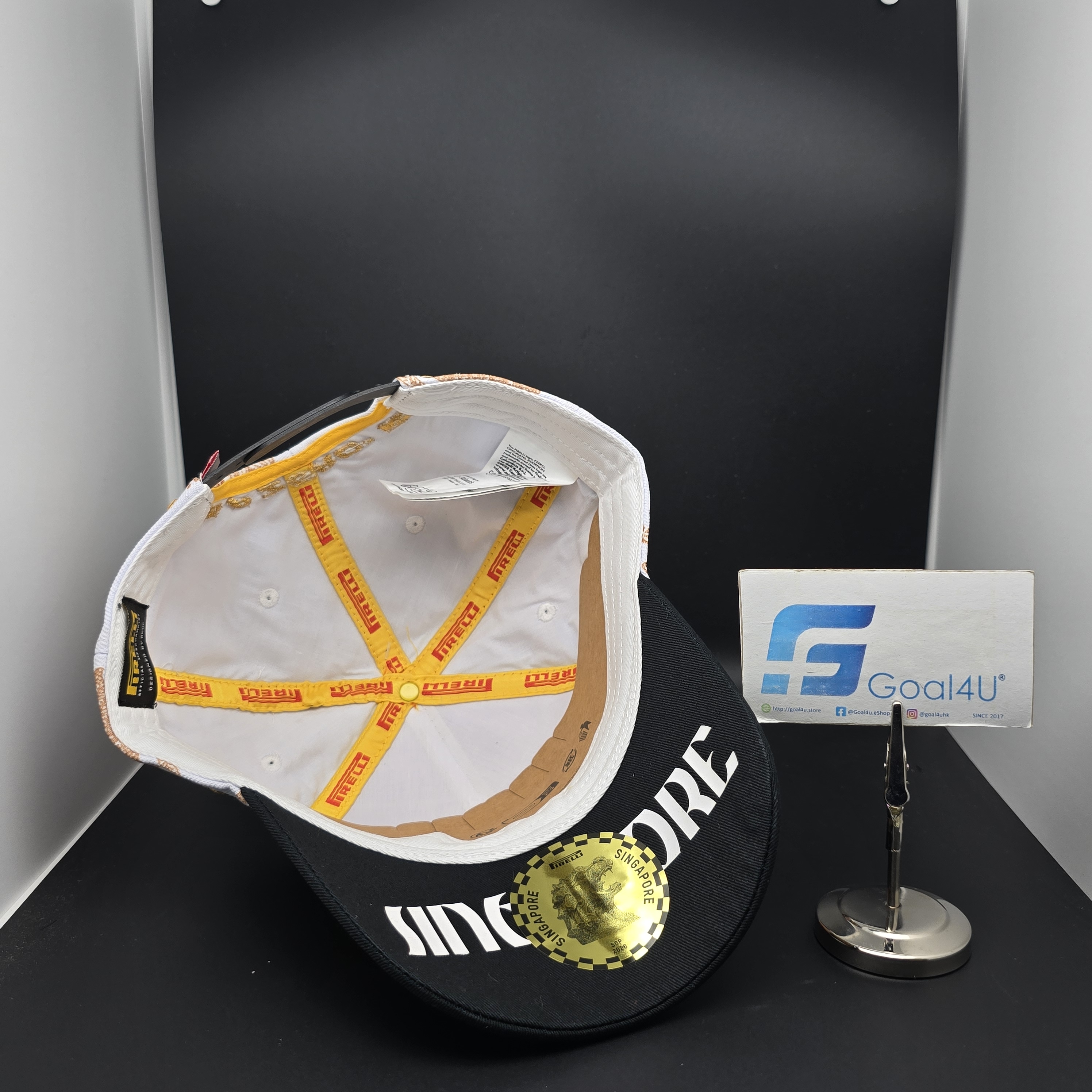 F1 Pirelli倍耐力 2026 新加坡站特別版 P1冠軍帽 PIRPC0120