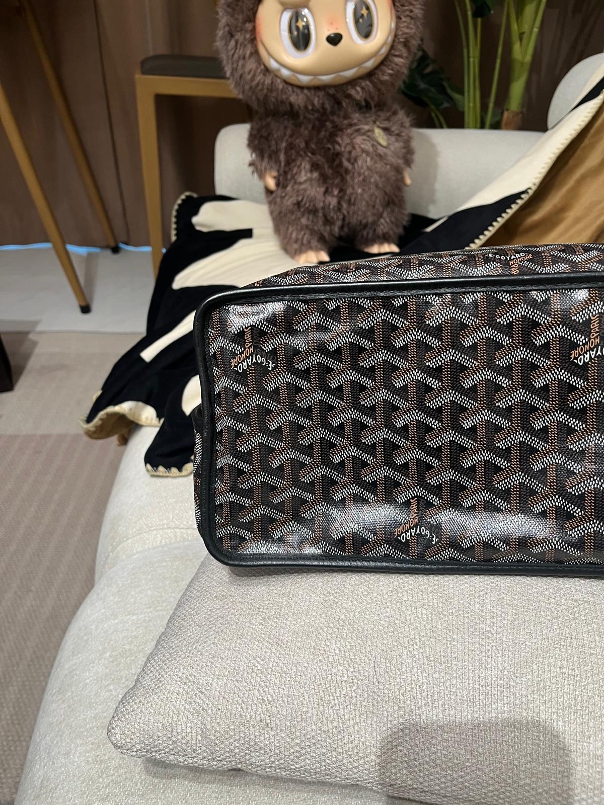 Goyard Anjou pm noir 100%Authentic,98%new✅dust bag✅pouch