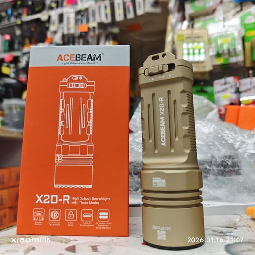 ACEBEMA X20-R 沙色 遠射版 9000流明 659米遠射