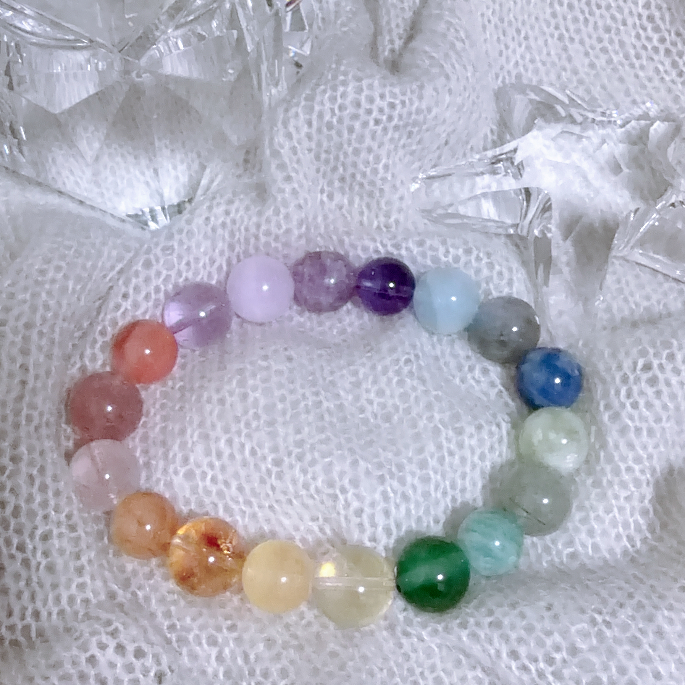 彩水晶手鏈